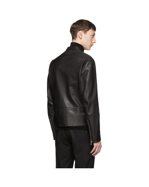 Maison Margiela Black 5-zip Leather Jacket for Men | Lyst Maison Margiela Black 5-zip Leather Jacket for Men | Lyst