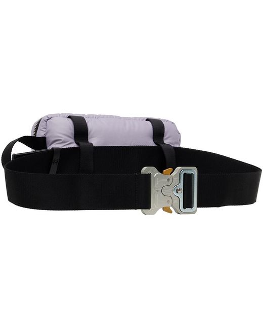 Moncler Genius Black 6 Moncler 1017 Alyx 9sm Purple Down Belt Bag