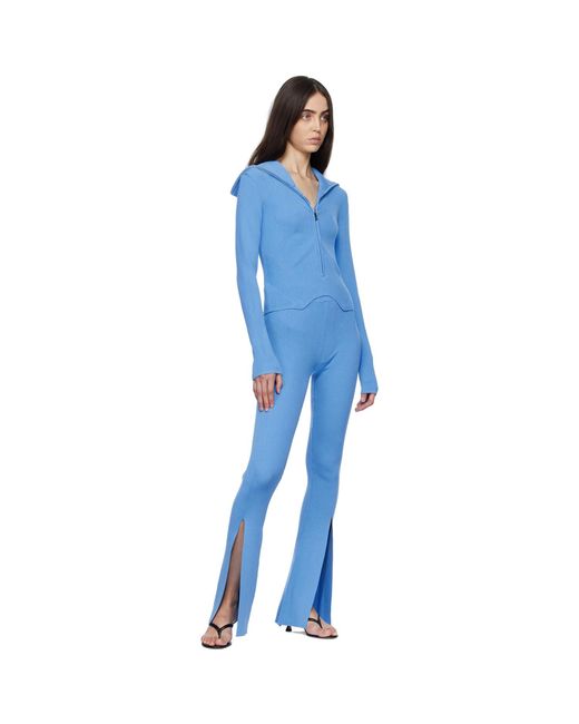 REMAIN Birger Christensen Blue Omly Lounge Pants