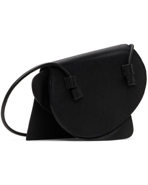 HELIOT EMIL Black Exserted Mini Bag for men