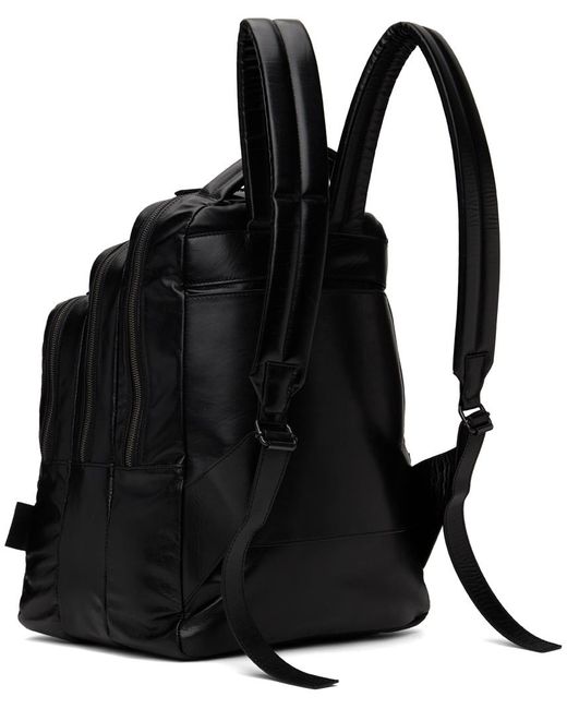 Marsèll Black Triparto Backpack for men