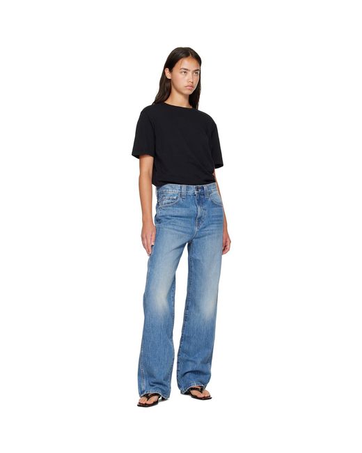 Khaite Blue Bonnie Jeans