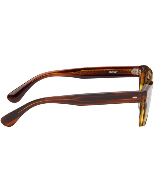 Oliver Peoples Green Rueny Sunglasses for men