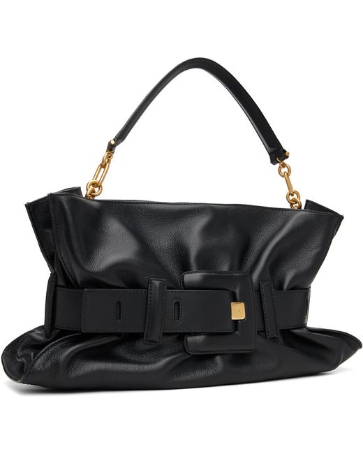 Balmain Black Medium Anthem Bag