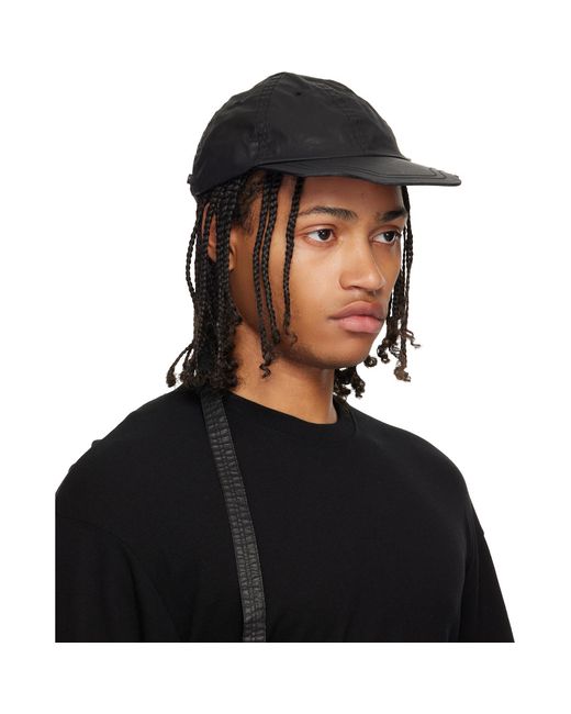 Julius Black Cap for men