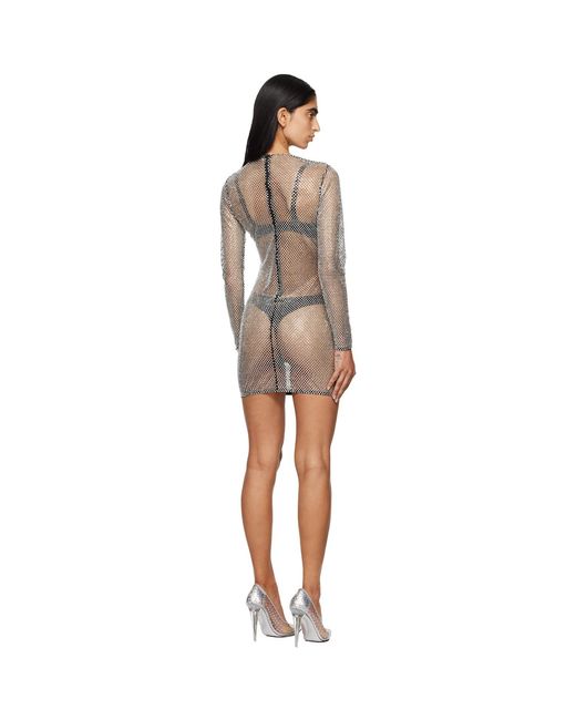 Ashley Williams Black Vegas Minidress