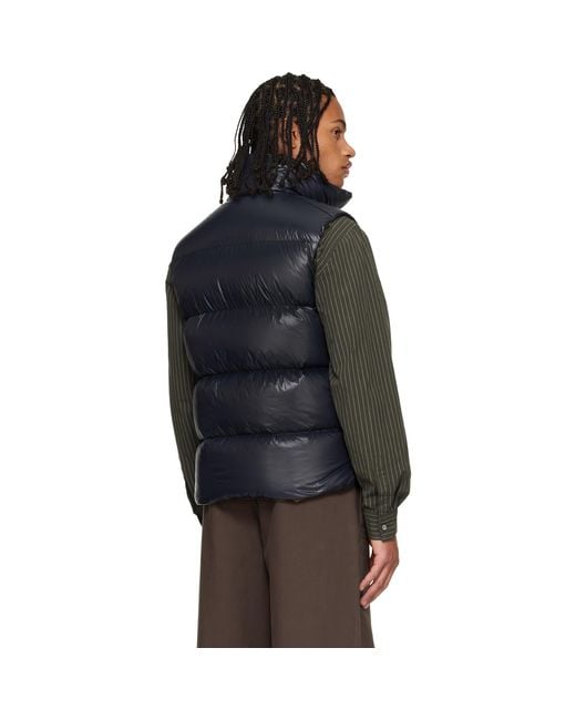 Moncler Black Lipsi Down Vest for men
