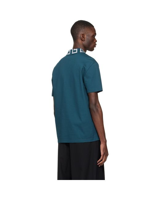 Versace Black Embroidered Cotton Piqué Polo for men
