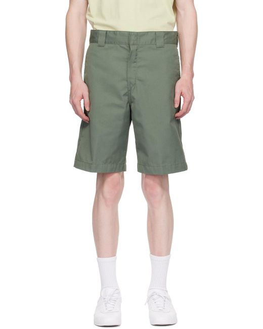 Carhartt Green Craft Shorts for men