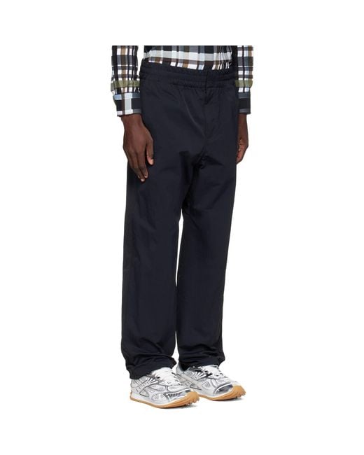 Bottega Veneta Blue Elasticated Straight Track Pants for men