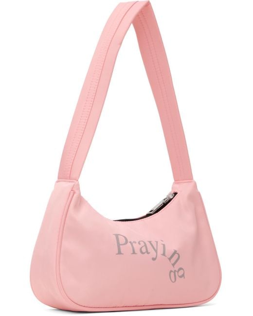 PRAYING Pink 'victim' Bag