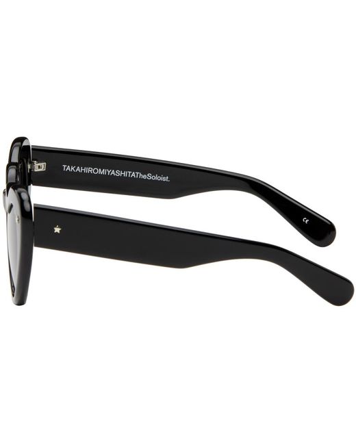 TAKAHIROMIYASHITA The Soloist Black Lolita Sunglasses for men