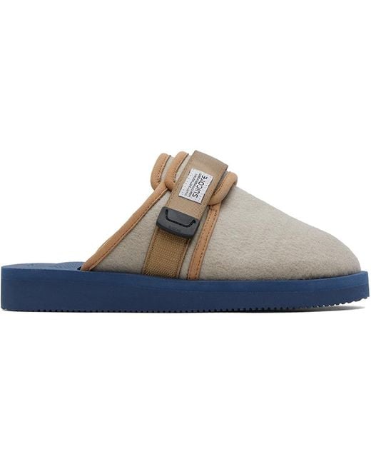 【関税込み】Suicoke トープ ZAVO-Mab サンダル メンズ Suicoke トープ&ネイビー Zavo-Vpo サンダル ブラック