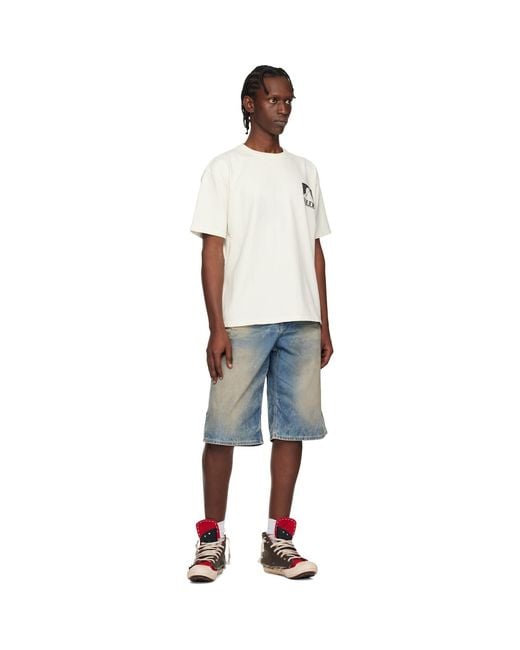 Rhude Multicolor Off- Moonlight Pack T-Shirt for men