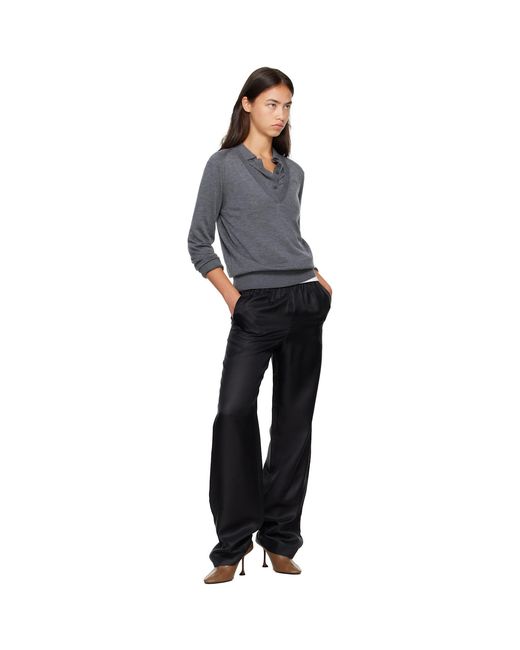 Loulou de Saison Gray Julio Lds Sweater