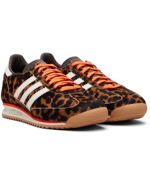 Adidas Originals Black Sl 72 Og Sneakers