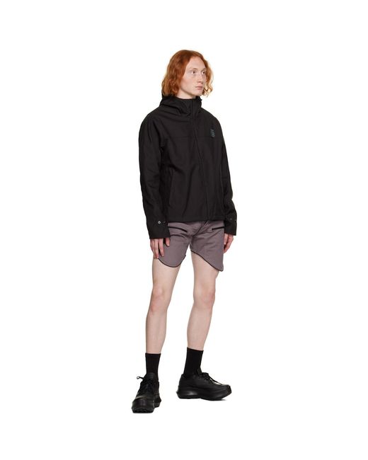 OLLY SHINDER Purple Scout Shorts for men