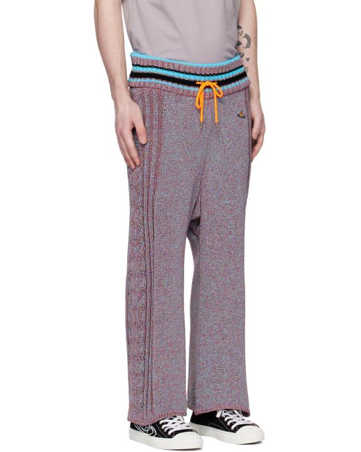 Vivienne Westwood Multicolor Purple Range Trousers for men
