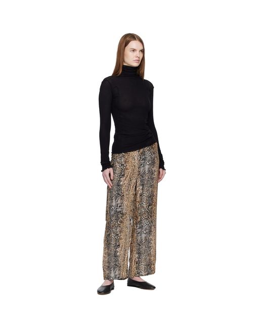 Baserange Black Omato Turtleneck