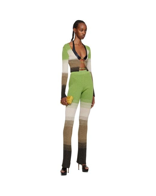 Gcds Green Degradé Cardigan