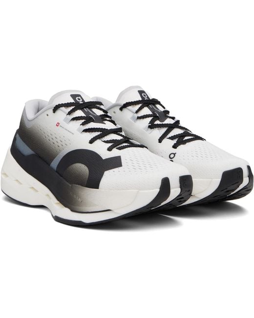 On Shoes Black Cloudboom Max Sneakers for men