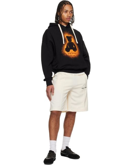 Palm Angels Off- Classic Logo Track Shorts in White for Men | Lyst