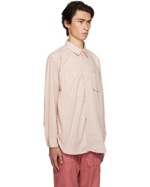 Engineered Garments Multicolor Pink Work Shirt for men