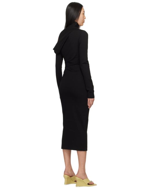 GAUGE81 Black Teresa Midi Dress