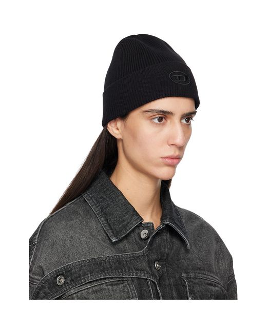DIESEL Black K-Coder-Fully B Beanie
