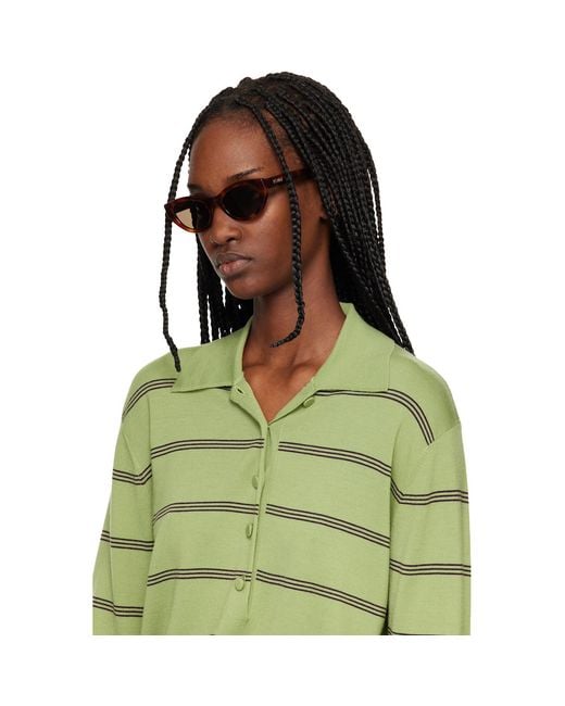 Fendi Black Lettering Sunglasses
