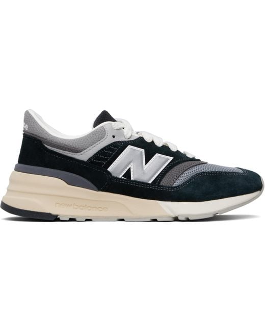 New Balance Black 997R Sneakers for men