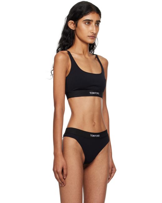 Tom Ford Black Modal Signature Bralette