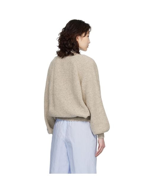 Baserange Natural Taupe Soar Sweater