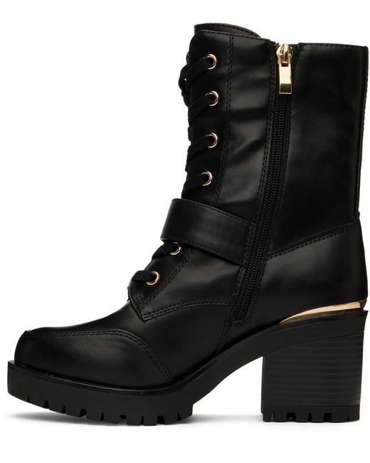 Versace Black Mia Baroque Boots