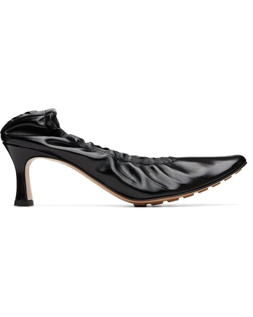 Bottega Veneta Black Sofia Heels