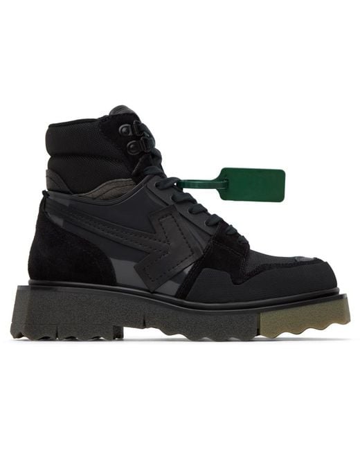 Off-White c/o Virgil Abloh Black Ankle Boots for men