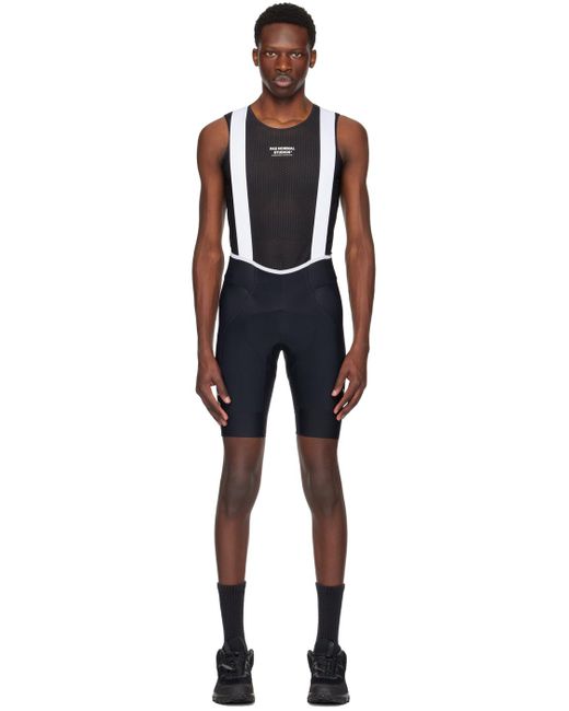 MAAP Black Team Bib Evo Shorts for men