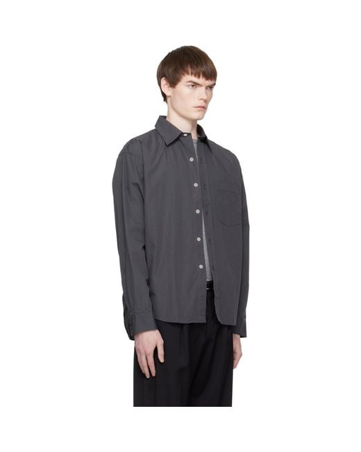mfpen Black Executive Shirt for men