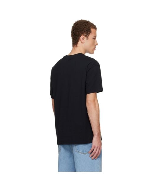 Givenchy Black Clapperboard Print T-Shirt for men