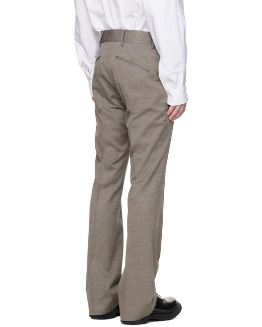 Tiger Of Sweden Gray Trae Trousers for men