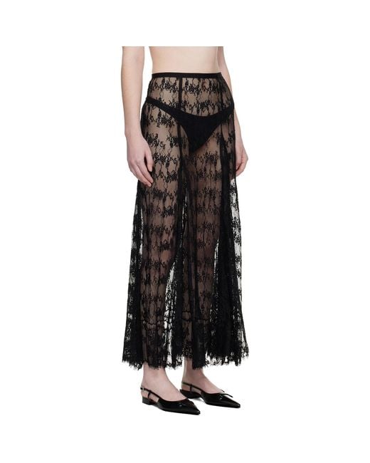 Collina Strada Black Pamela Maxi Skirt