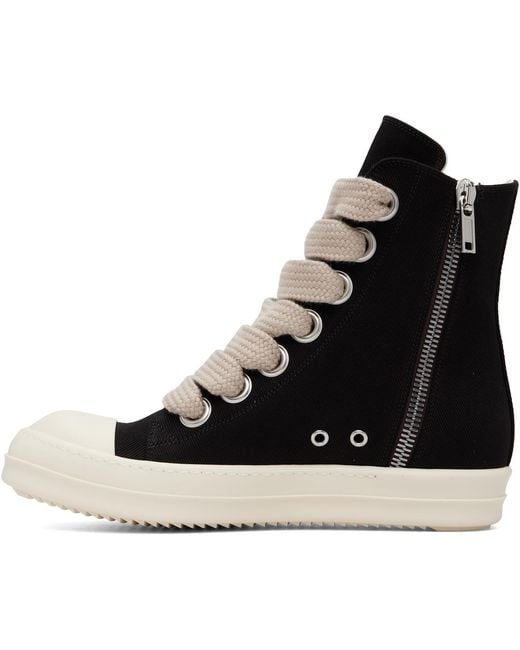 Rick Owens Black Tower Jumbolace Sneaks Sneakers for men