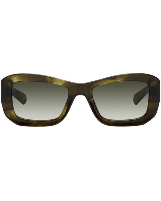 FLATLIST EYEWEAR Green Norma Sunglasses in Black for Men Lyst