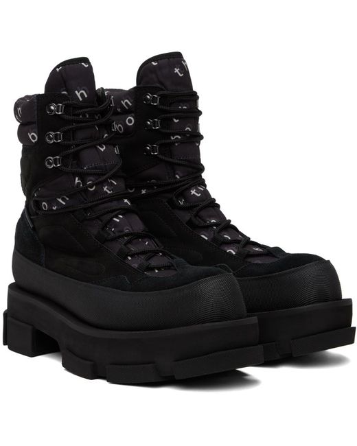 BOTH Paris Black Gao Platform Boots for men