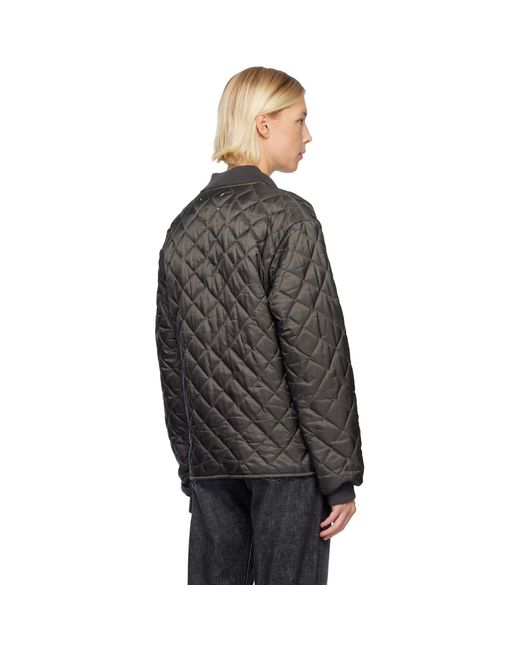 Maison Margiela Black Quilted Jacket