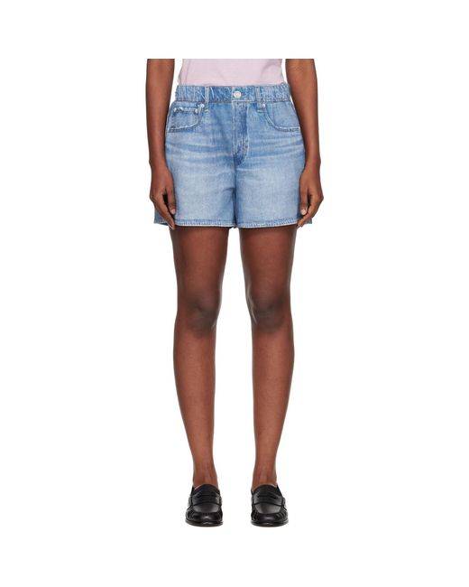 Rag & Bone Blue Rb Miramar Walking Shorts