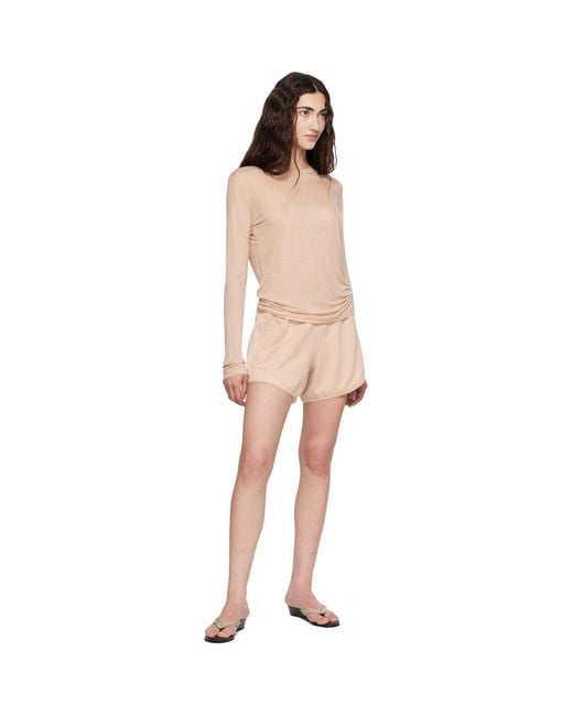 Baserange Pink Ran Shorts