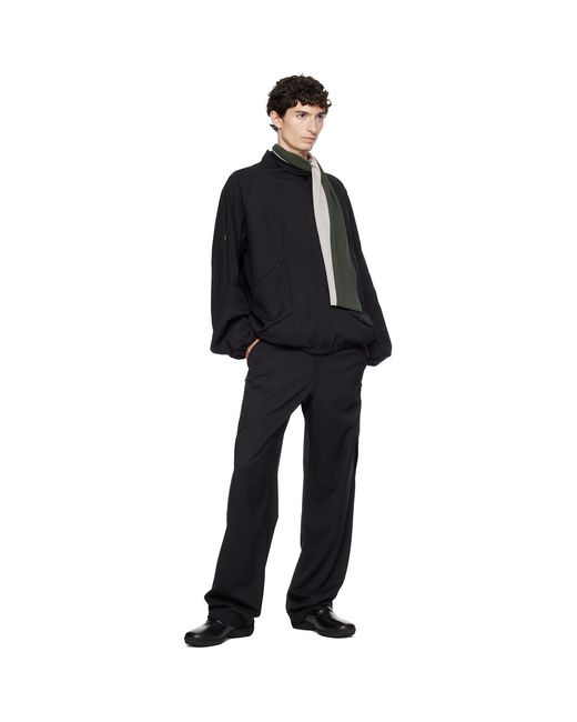 Kiko Kostadinov Black Erdiko Trousers for men
