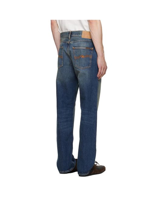 Nudie Jeans Blue Rad Rufus Jeans for men