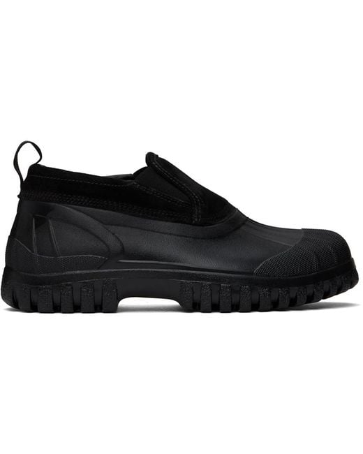 Diemme Black Balbi Basso Loafers for men